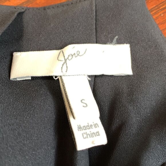 JOIE Makana Floral Dress halter dress elastic waist pleated neckline lined Small - Picture 4 of 11